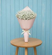 Букет цветов из:  Гипсофила в Красный Октябрь