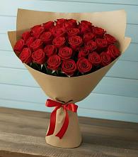 Букет Красные розы Милано #REPLACE_PRED# Красный Октябрь