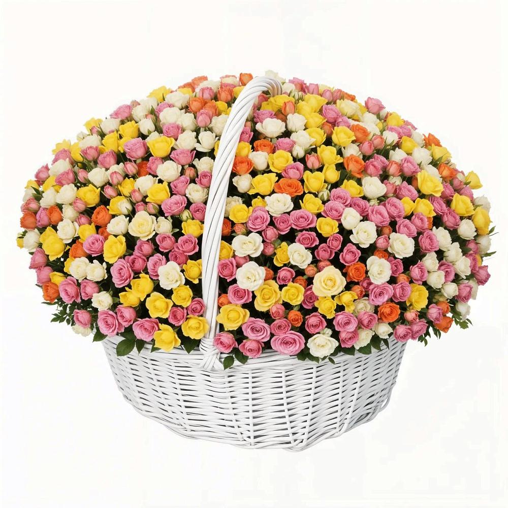 Премиум букет из: Розы в Красный Октябрь