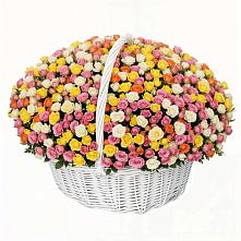 Премиум букет из: Розы #REPLACE_PRED# Красный Октябрь