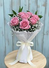 Букет цветов из:  Розы в Красный Октябрь