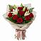 Букет цветов из: Лилии и Розы в Красный Октябрь