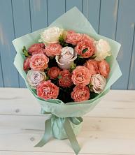 Букет цветов из:  Розы в Красный Октябрь