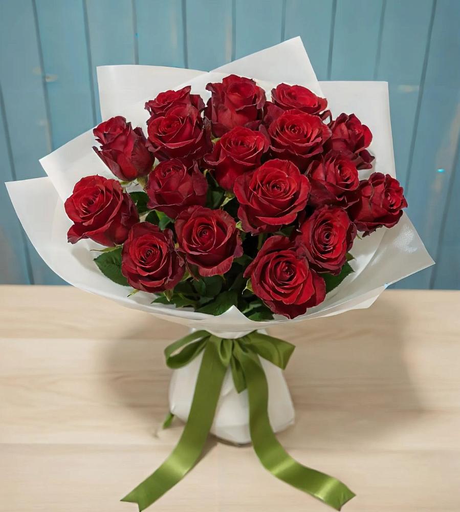Букет Красные розы в Красный Октябрь
