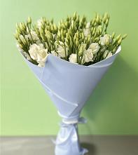 Букет цветов из:  Лизиантусы #REPLACE_PRED# Красный Октябрь