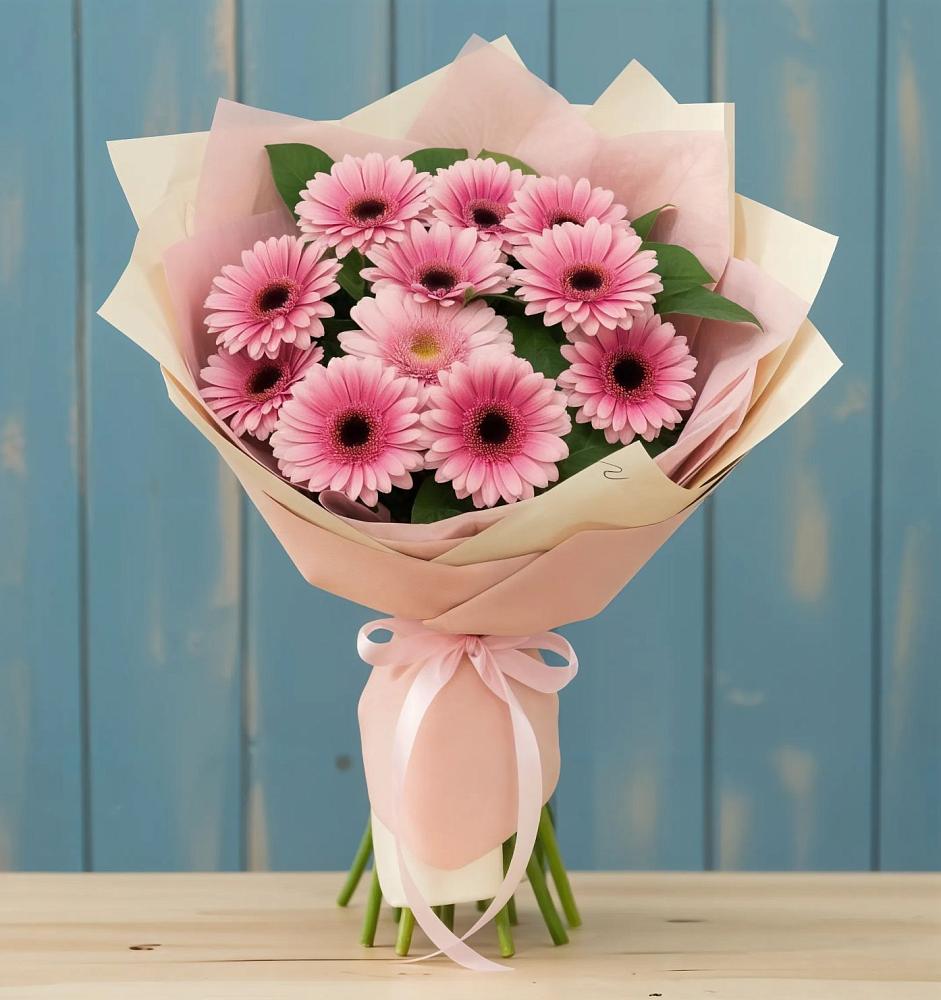 Букет цветов из: Герберы в Красный Октябрь