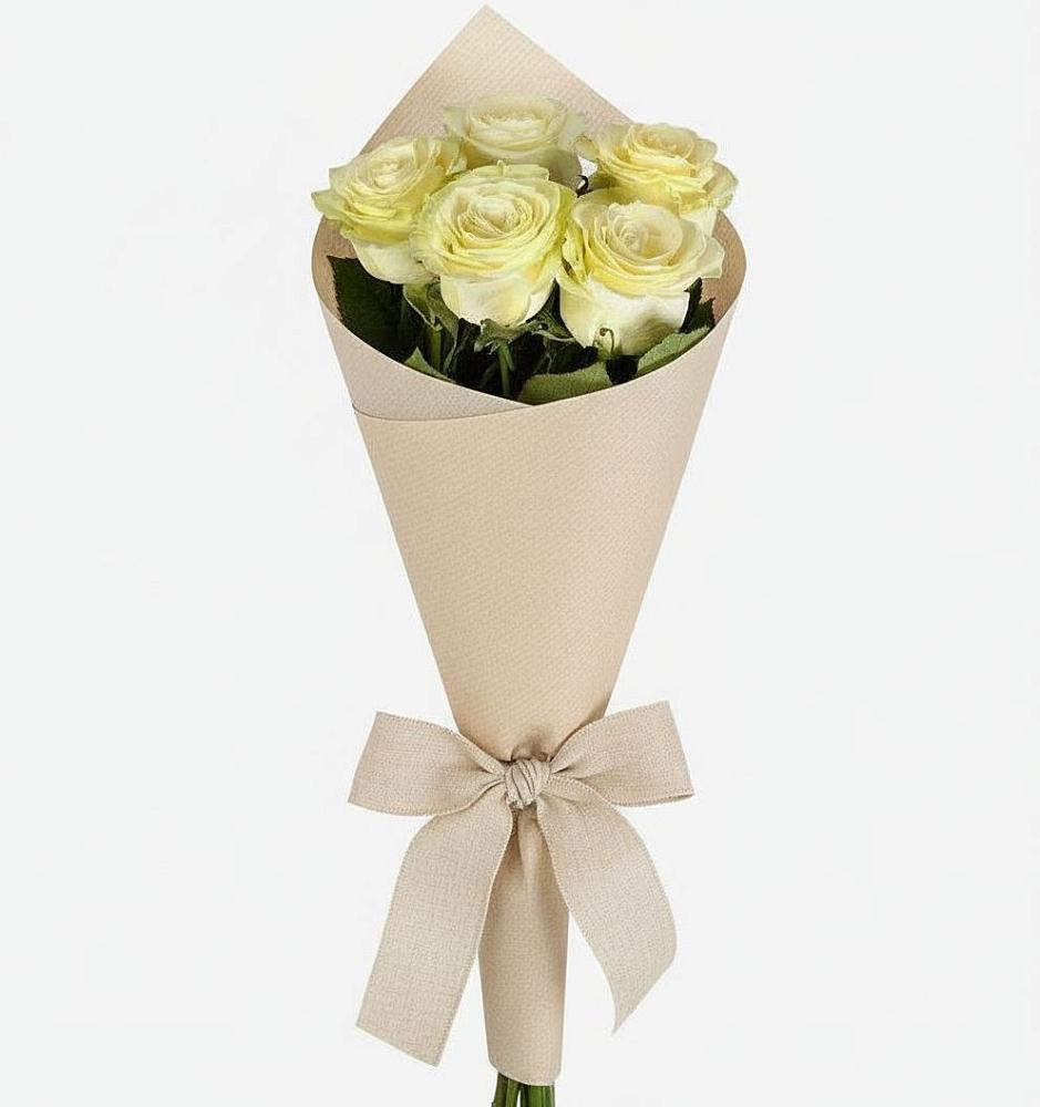 Букет цветов из: Розы в Красный Октябрь