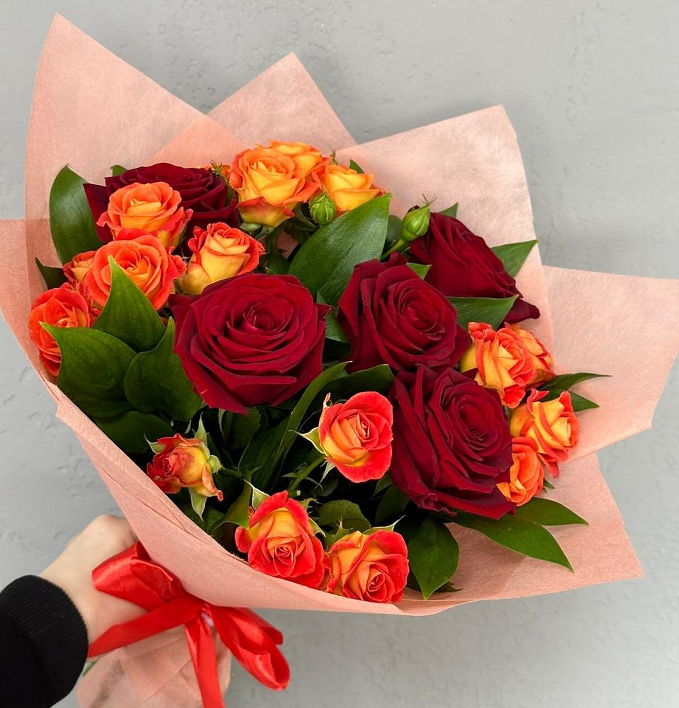 Букет Любовь и восторг в Красный Октябрь