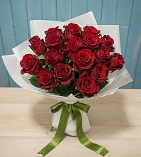 Букет Красные розы в Красный Октябрь