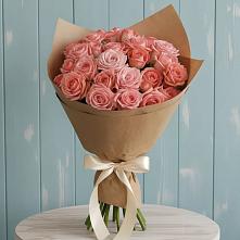 Букет цветов из:  Розы в Красный Октябрь
