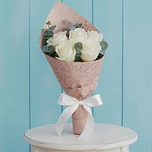 Букет цветов из:  Розы в Красный Октябрь