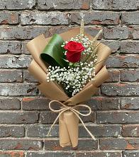 Букет цветов из:  Розы в Красный Октябрь