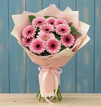 Букет цветов из:  Герберы в Красный Октябрь